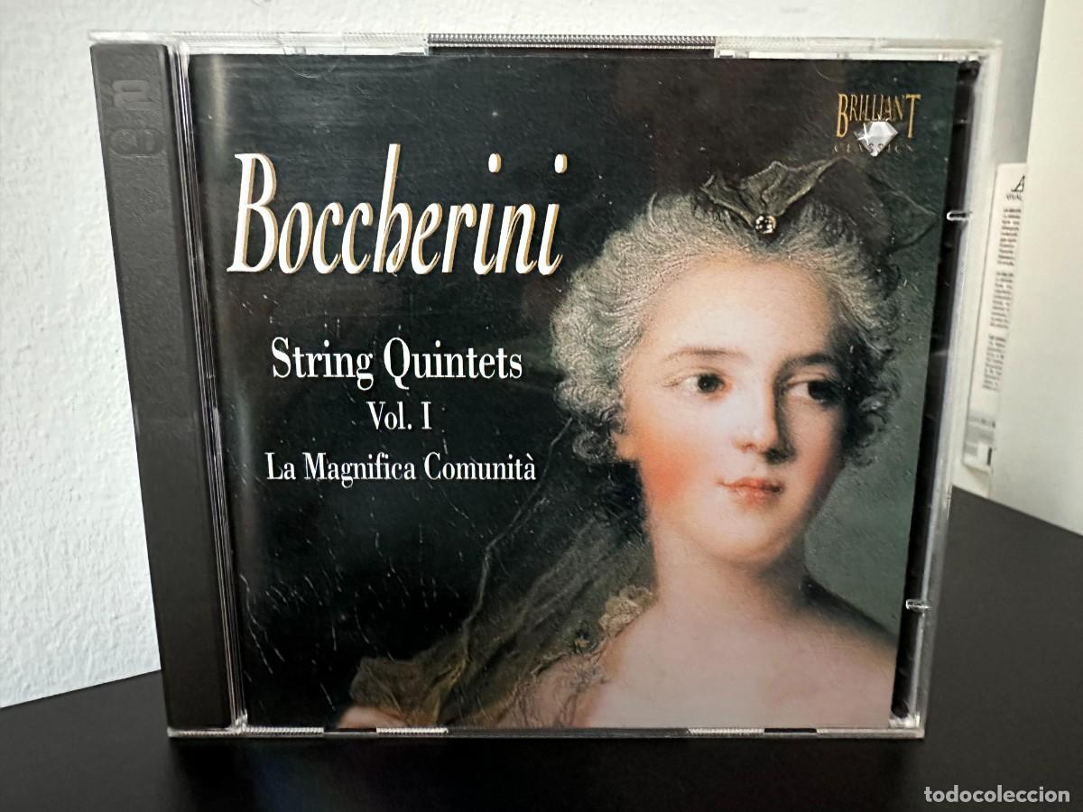 CDs de m&uacute;sica: Boccherini - La Magnifica Comunit&agrave; - String Quintets Vol. I (2xCD) - Foto 1