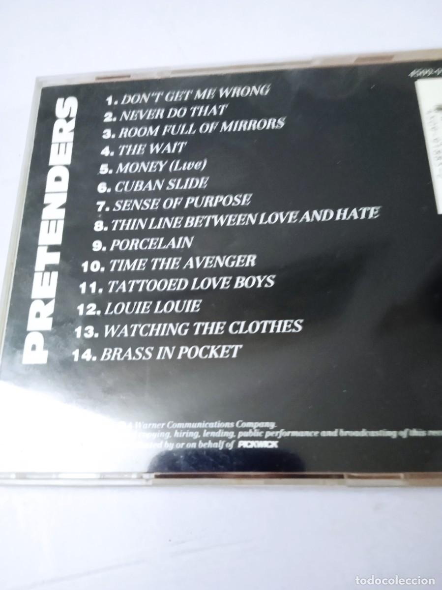 CDs de m&uacute;sica: PRETENDERS Dont get me wrong - Foto 3
