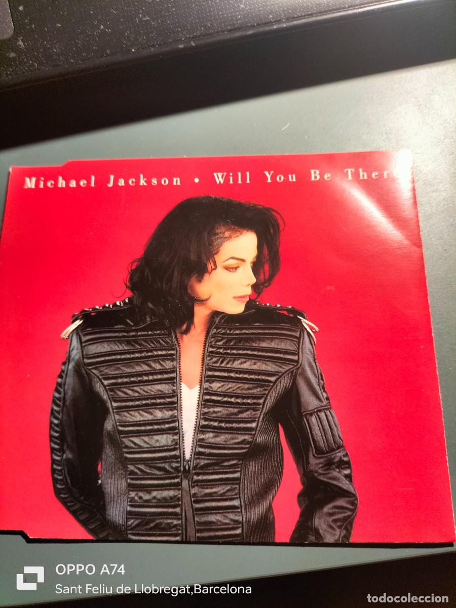 CDs de m&uacute;sica: RAR SINGLE CD. MICHAEL JACKSON. WILL YOU BE THERE. 4 TRACKS - Foto 1