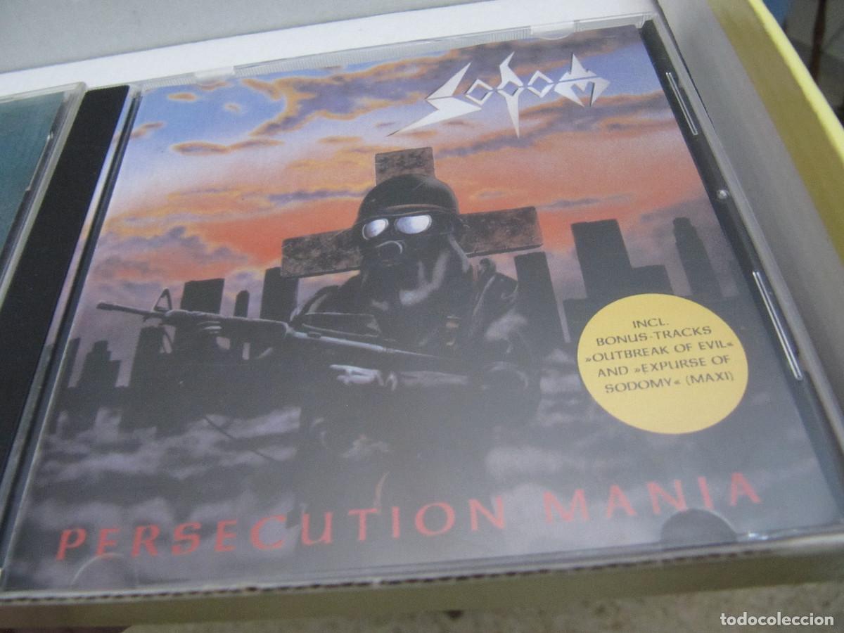 CDs de m&uacute;sica: Sodom &ndash; Persecution Mania - Foto 1