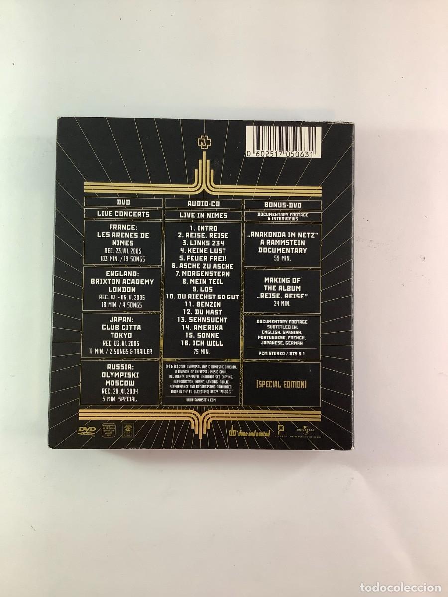 CDs de m&uacute;sica: RAMMSTEIN - VOLKERBALL - CD 2 DVS Y LIBRETO - Foto 3