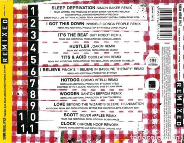 CDs de m&uacute;sica: CD Simian Mobile Disco - Sample And Hold: Attack Decay Sustain Release (Remixed) - Foto 2
