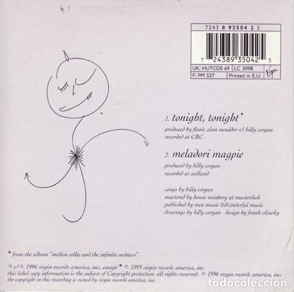 CDs de m&uacute;sica: CD The Smashing Pumpkins - Tonight, Tonight - Foto 2