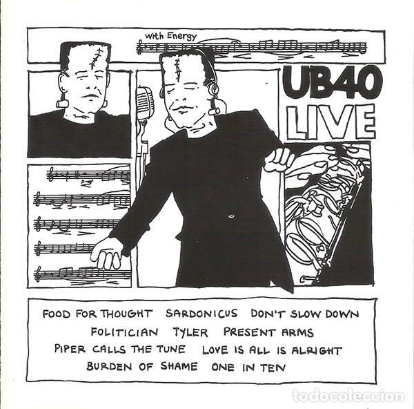 CDs de m&uacute;sica: CD UB40 - Live - Foto 1