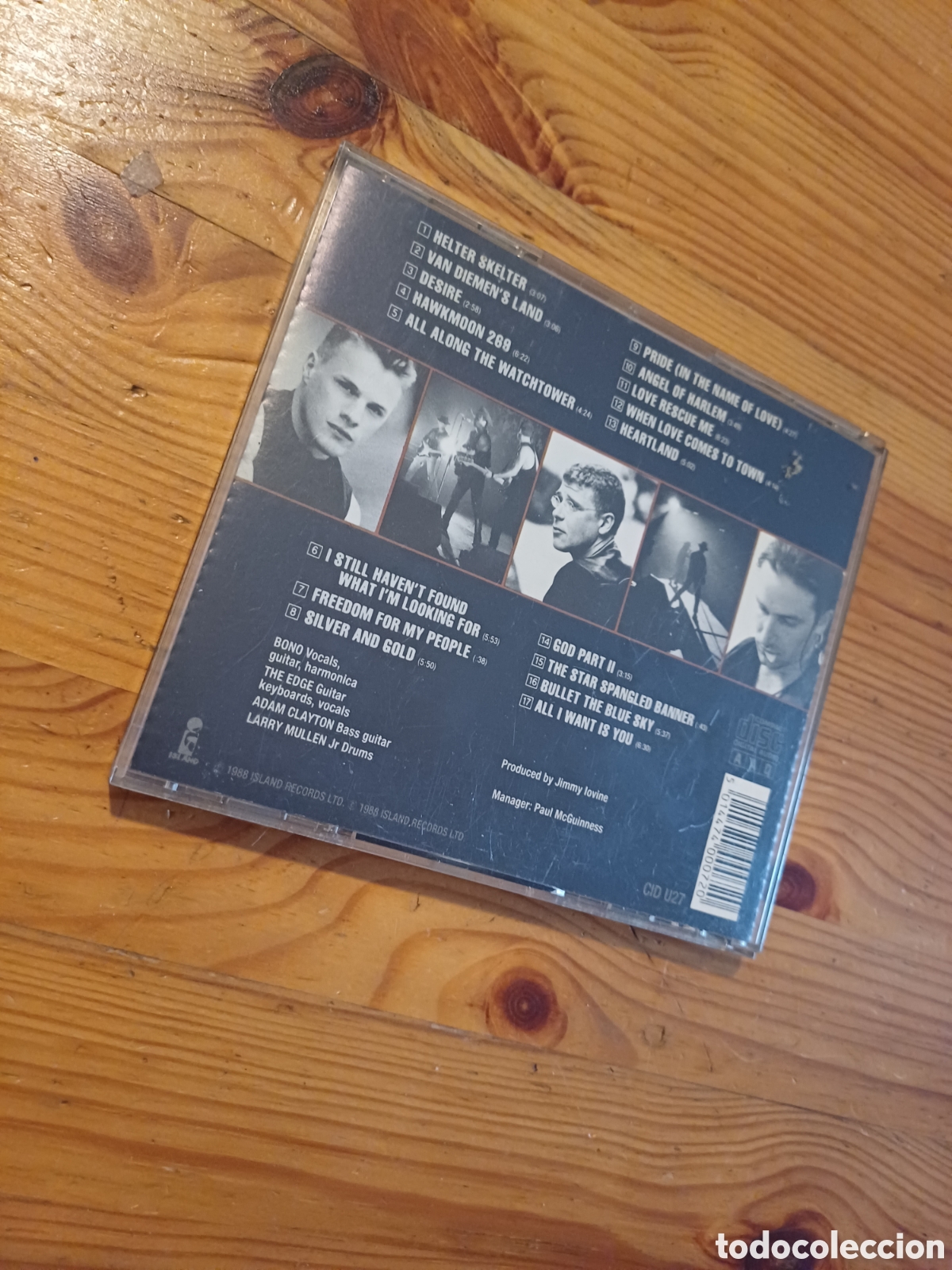 CDs de m&uacute;sica: Rattle And Hum U2 CD comprobado - Foto 3