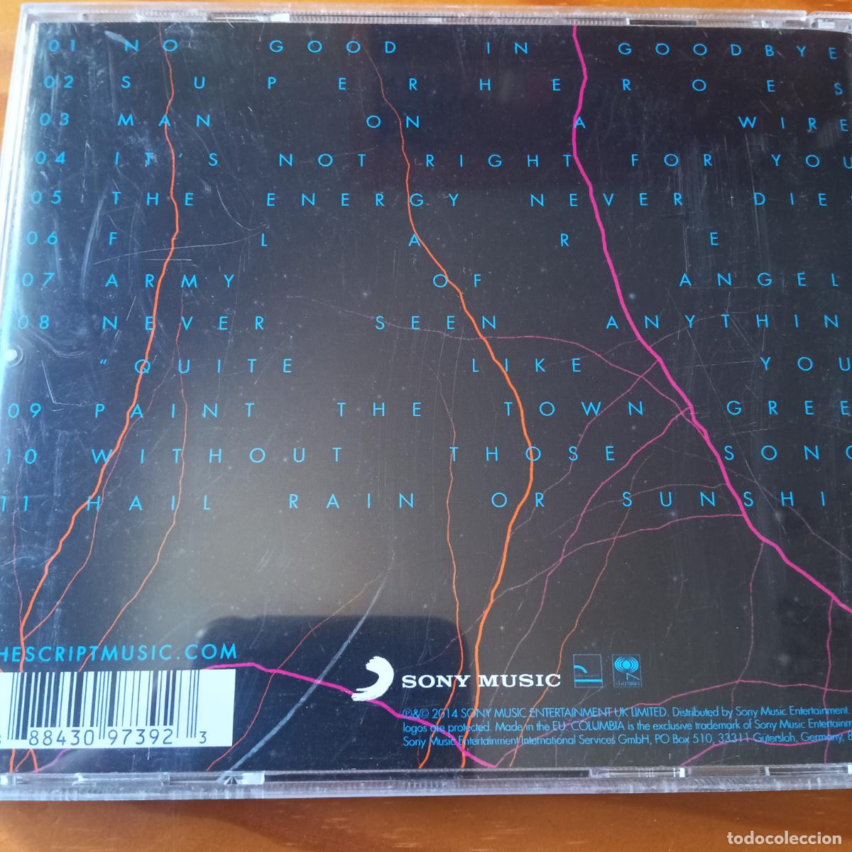 CDs de m&uacute;sica: THE SCRIPT, NO SOUND WITHOUT SILENCE. CD - Foto 2