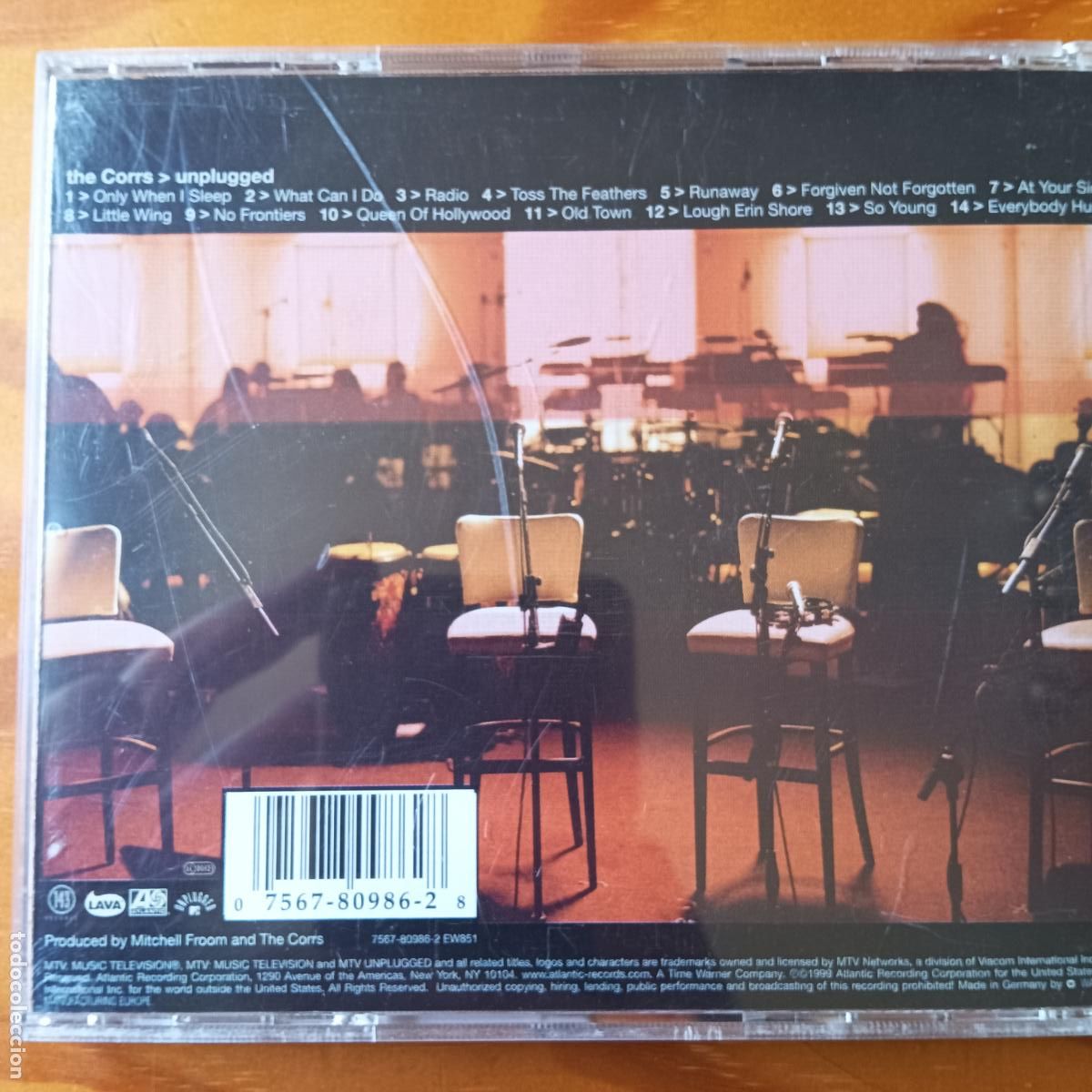 CDs de m&uacute;sica: THE CORRS, UNPLUGGED. CD - Foto 2