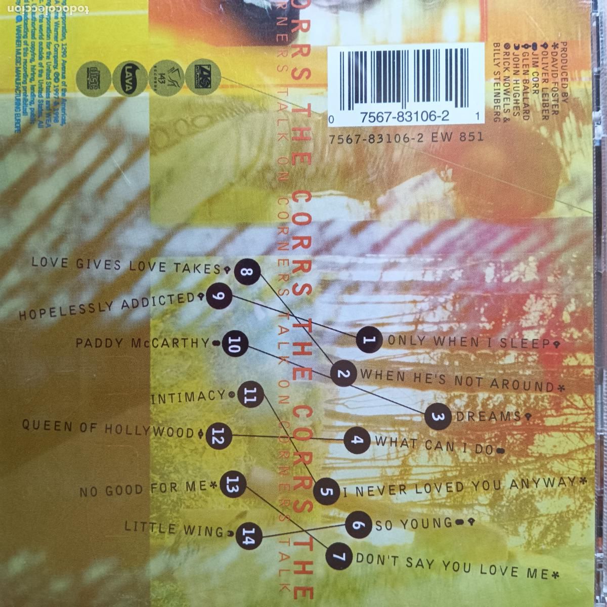CDs de m&uacute;sica: THE CORRS, TALK ON CORNERS. CD - Foto 2
