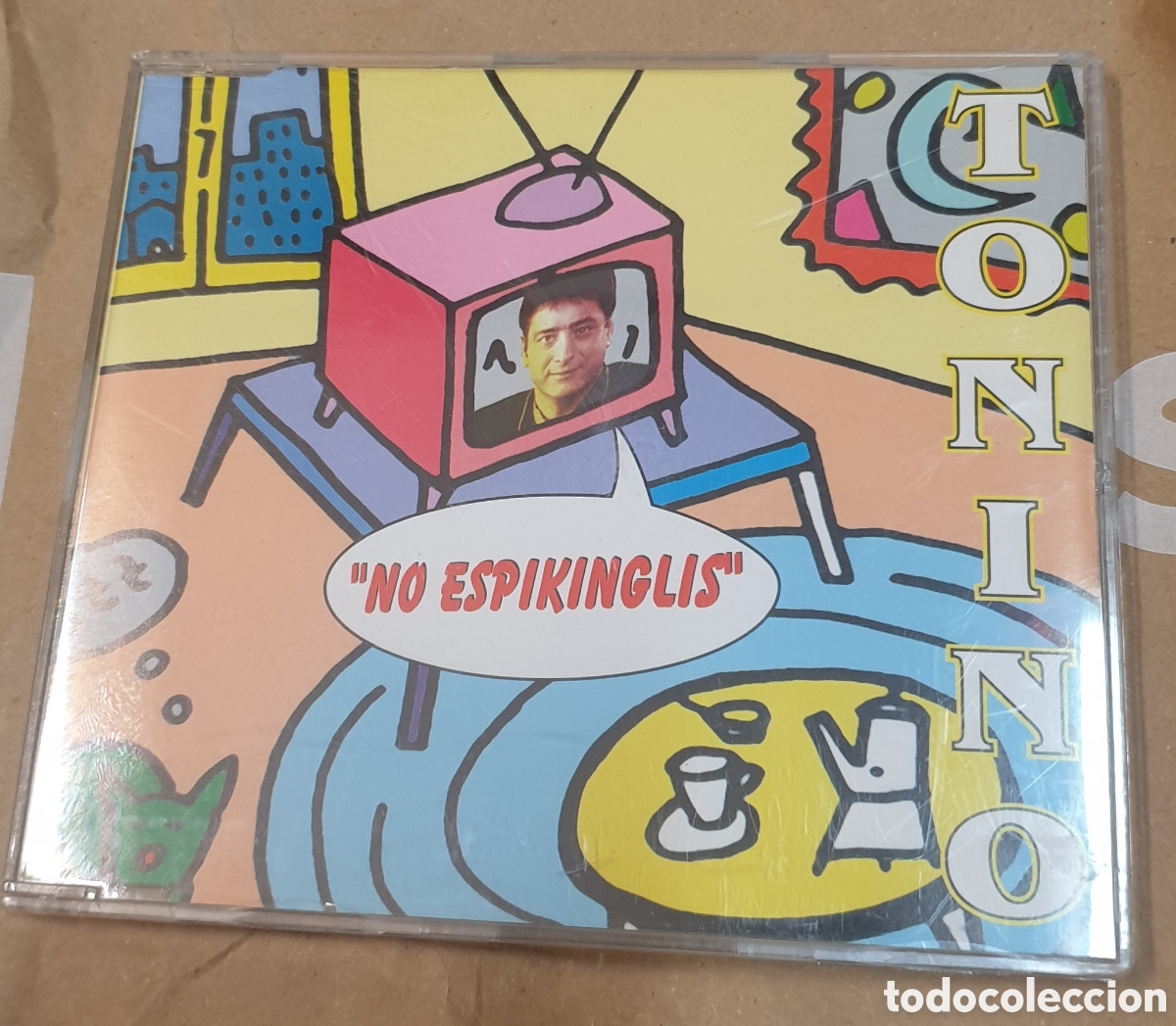 CDs de m&uacute;sica: Tonino - No espikinglis. Cd single - Foto 1