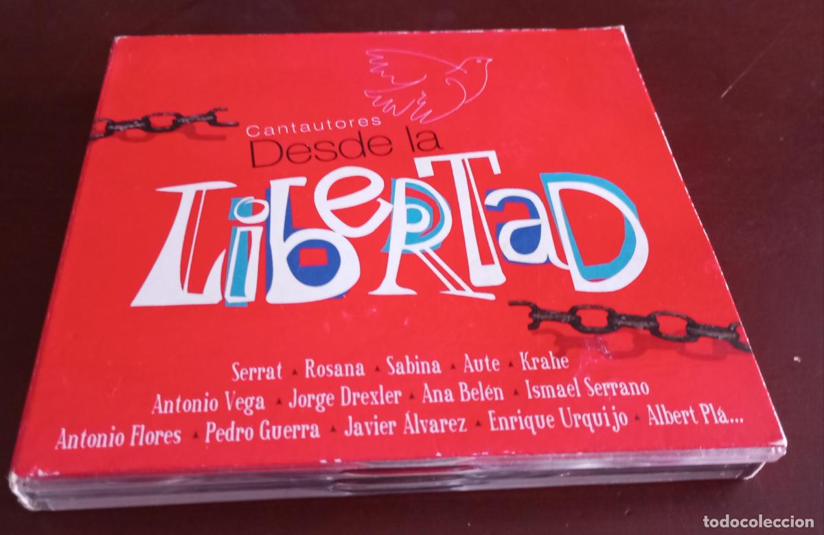 CDs de M&uacute;sica: CD + DVD - CANTAUTORES DESDE LA LIBERTAD - DOBLE CD - CARTON - 2005