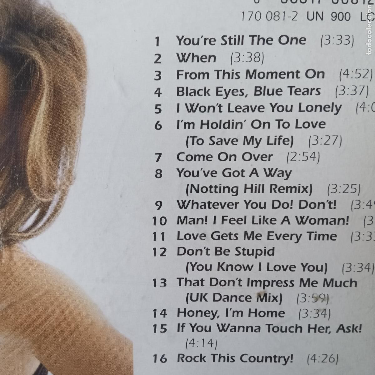 CDs de m&uacute;sica: SHANIA TWAIN, COME ON OVER. CD - Foto 2