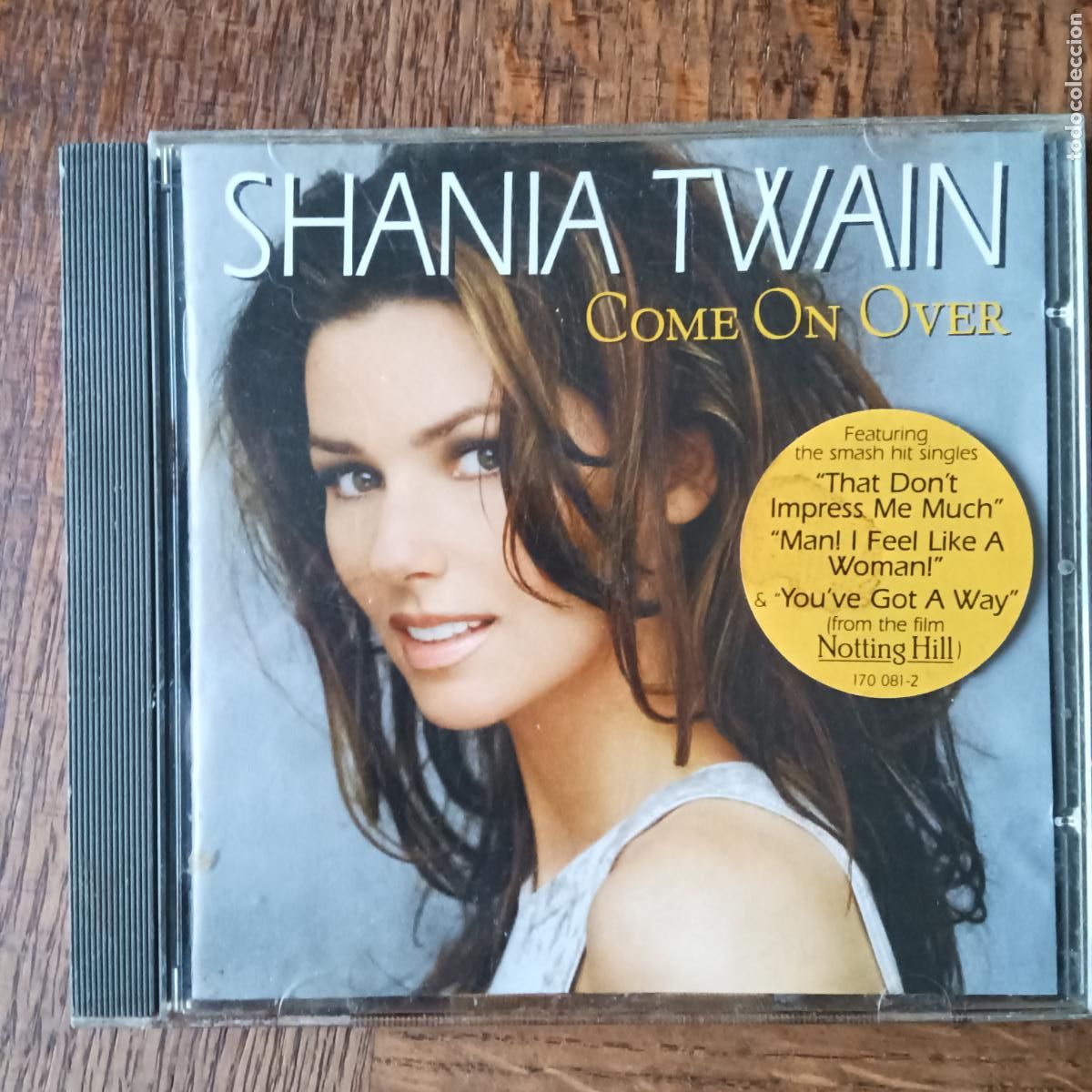 CDs de m&uacute;sica: SHANIA TWAIN, COME ON OVER. CD - Foto 1