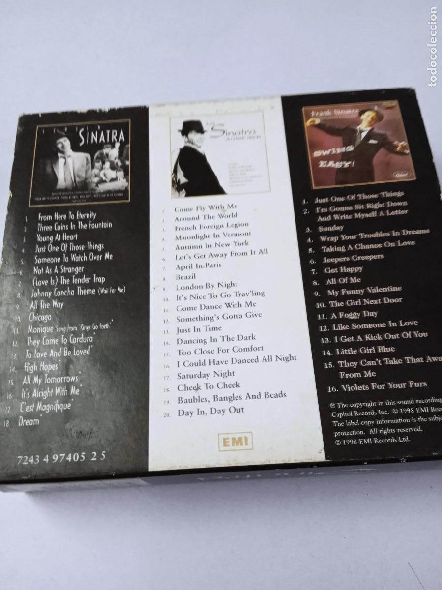CDs de m&uacute;sica: FRANK SINATRA Special 3 Cd Collection - Foto 5