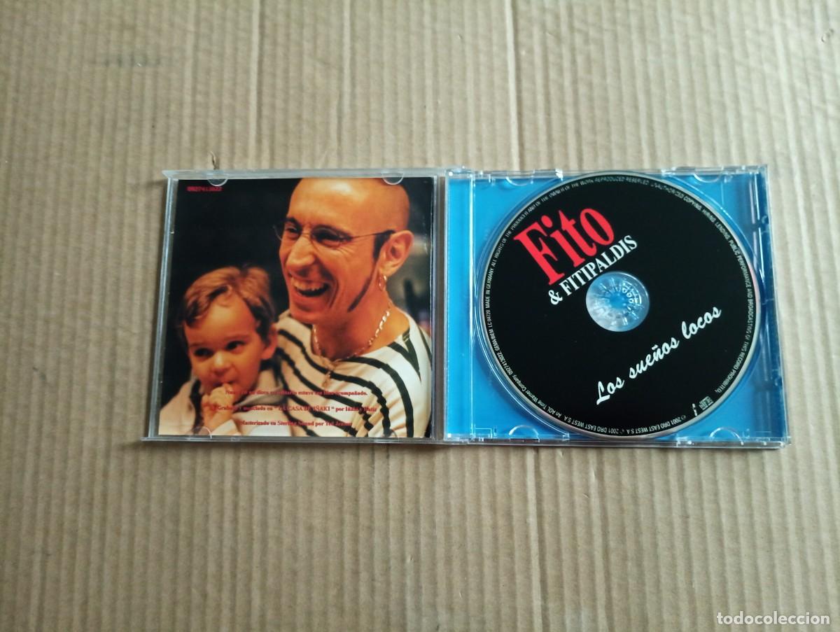 CDs de m&uacute;sica: FITO & FITIPALDIS - LOS SUE&Ntilde;OS LOCOS CD 2001 - Foto 2