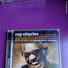 CDs de Música: RAY CHARLES – GENIUS LOVES COMPANY - CD EMI 2004 - DUOS BB KING - NORAH JONES - VAN MORRISON - ETC