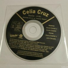 CDs de Música: CELIA CRUZ SAZÓN CD SINGLE PROMO DEL AÑO 1993 ESPAÑA GLORIA ESTEFAN JON SECADA CONTIENE 1 TEMA