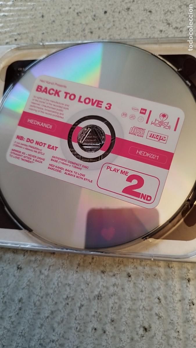 CDs de m&uacute;sica: Various &ndash; Back To Love 3.Doble Cd - Foto 5