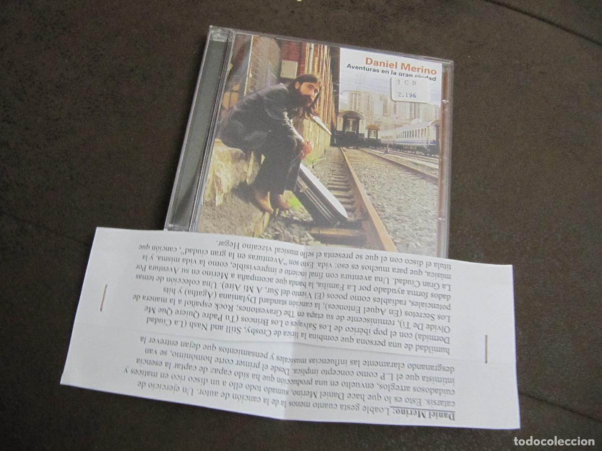 CDs de m&uacute;sica: DANIEL MERINO AVENTURAS EN LA CUIDAD CD CADENA 100 - Foto 1