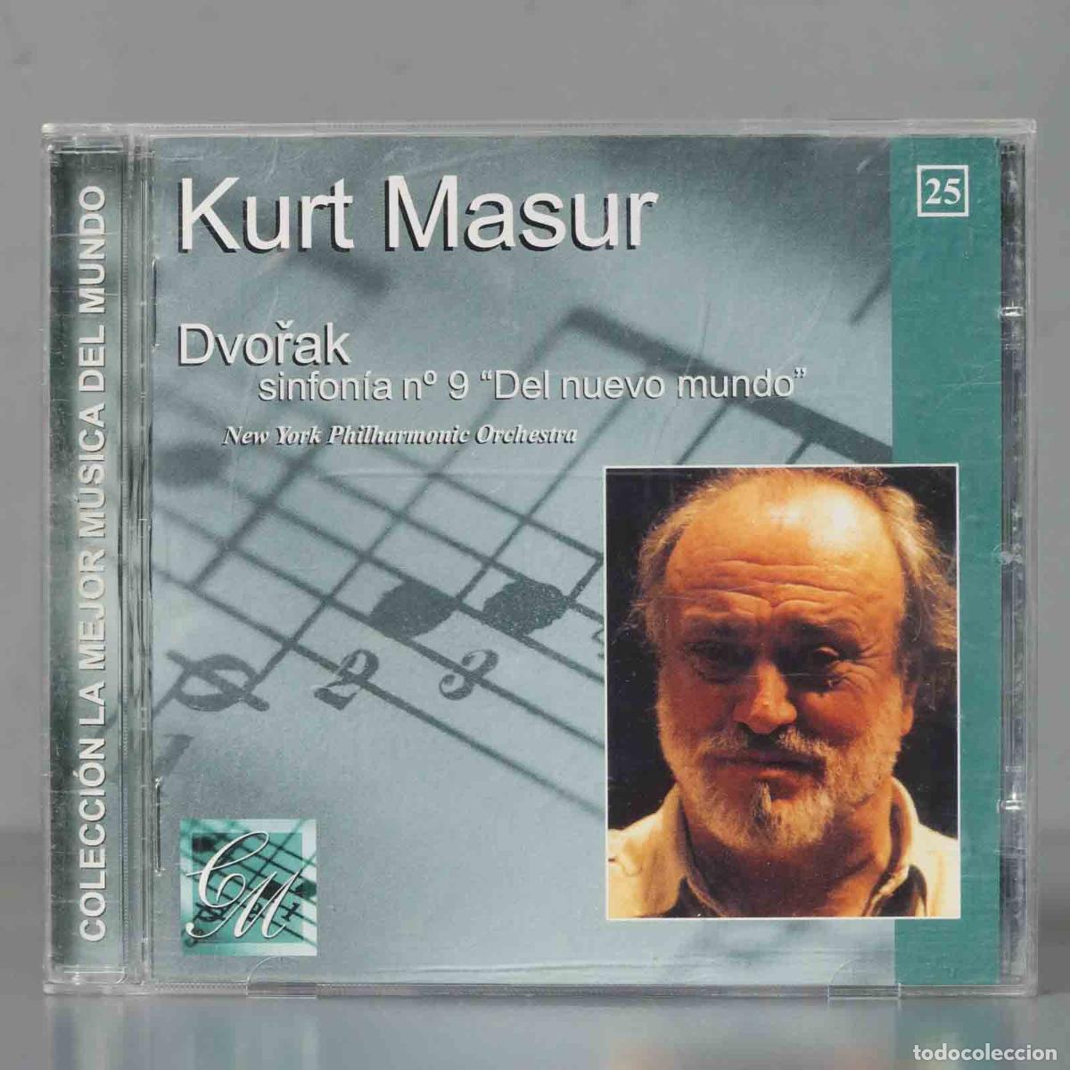 CDs de m&uacute;sica: CD. MASUR. DVORAK. SINFONIA 9 - Foto 1