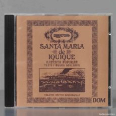 CD di Musica: CD. QUILAPAYÚN – SANTA MARIA DE IQUIQUE - CANTATA POPULAR
