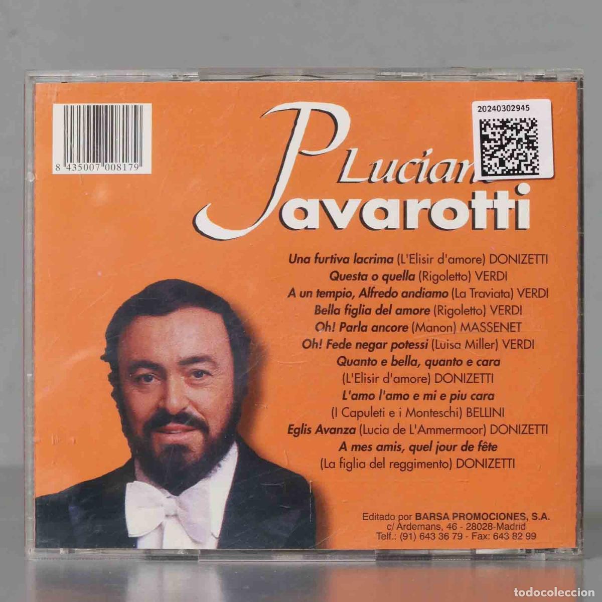 CDs de m&uacute;sica: CD. GRANDES MOMENTOS OPERA. PAVAROTTI - Foto 2