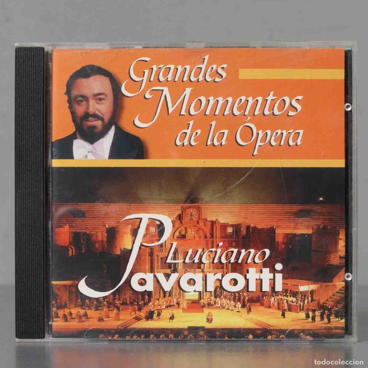 CDs de m&uacute;sica: CD. GRANDES MOMENTOS OPERA. PAVAROTTI - Foto 1