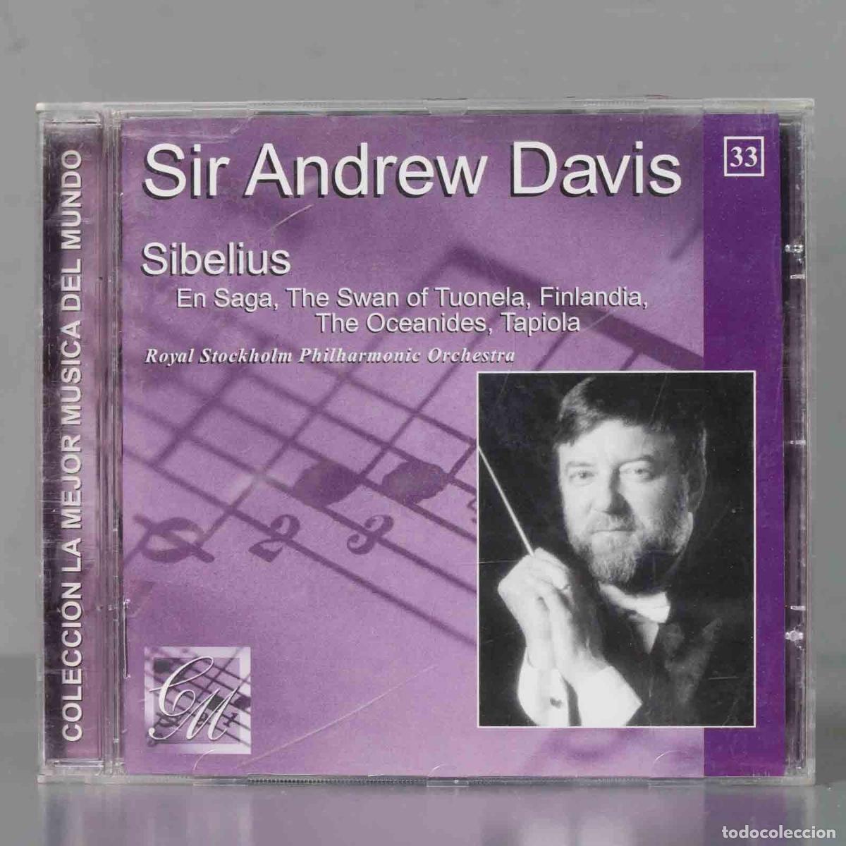 CDs de m&uacute;sica: CD. DAVIS. SIBELIUS - Foto 1
