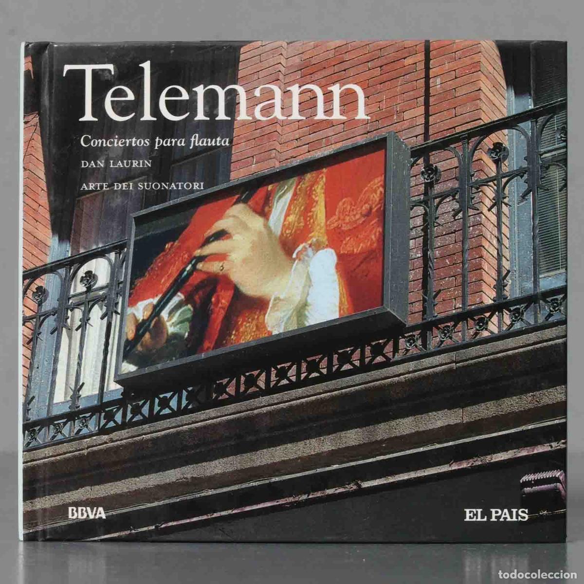 CDs de m&uacute;sica: CD. TELEMANN. CONCIERTOS PARA FLAUTA - Foto 1