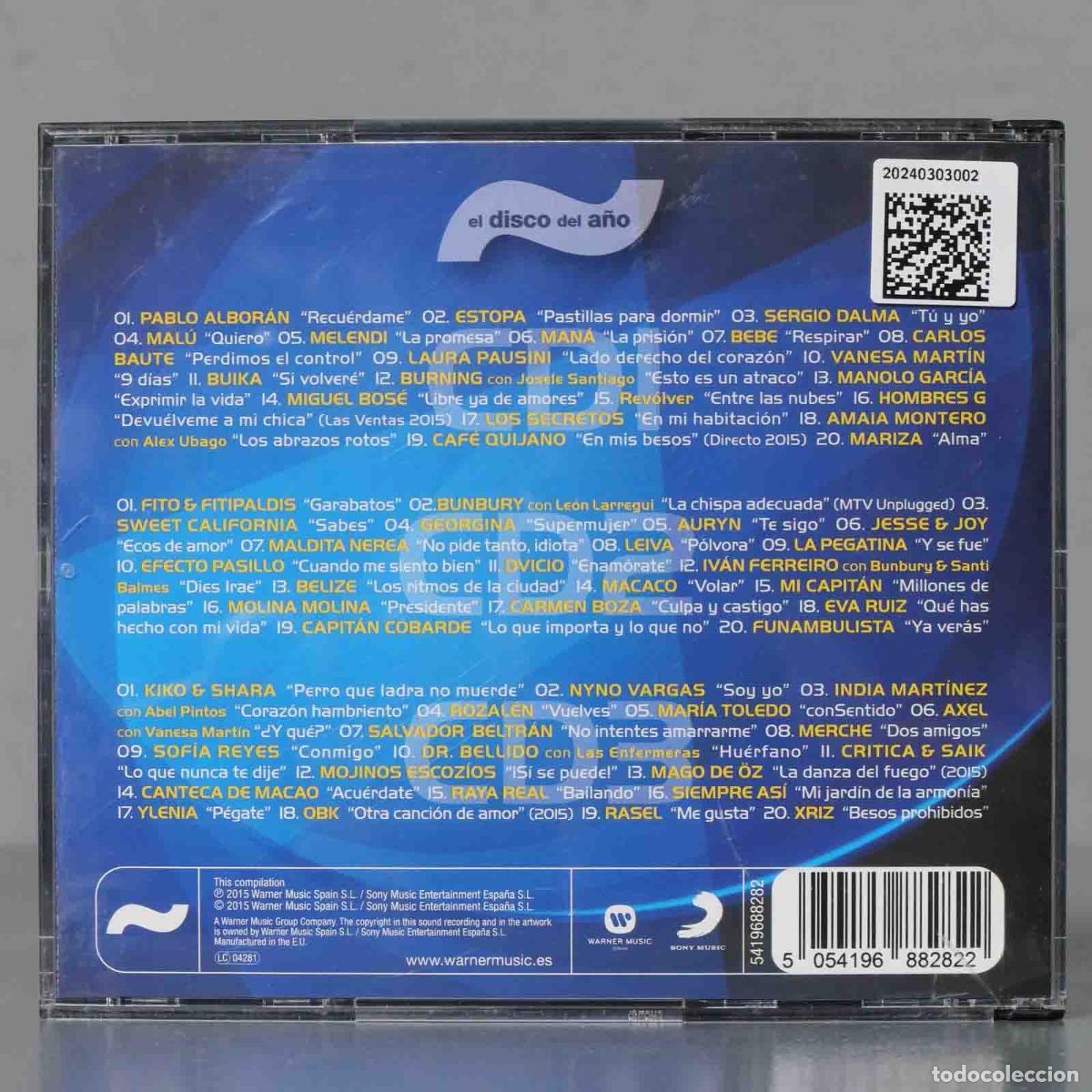 CDs de m&uacute;sica: CD. &Ntilde; El Disco Del A&ntilde;o - Foto 2