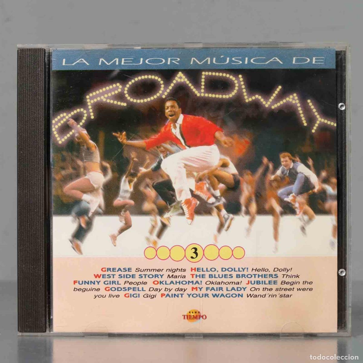 CDs de m&uacute;sica: CD. LO MEJOR DE BROADWAY. 3 - Foto 1