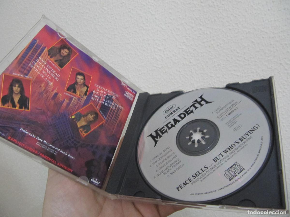 CDs de m&uacute;sica: MEGADETH - PEACE SELLS - Foto 2