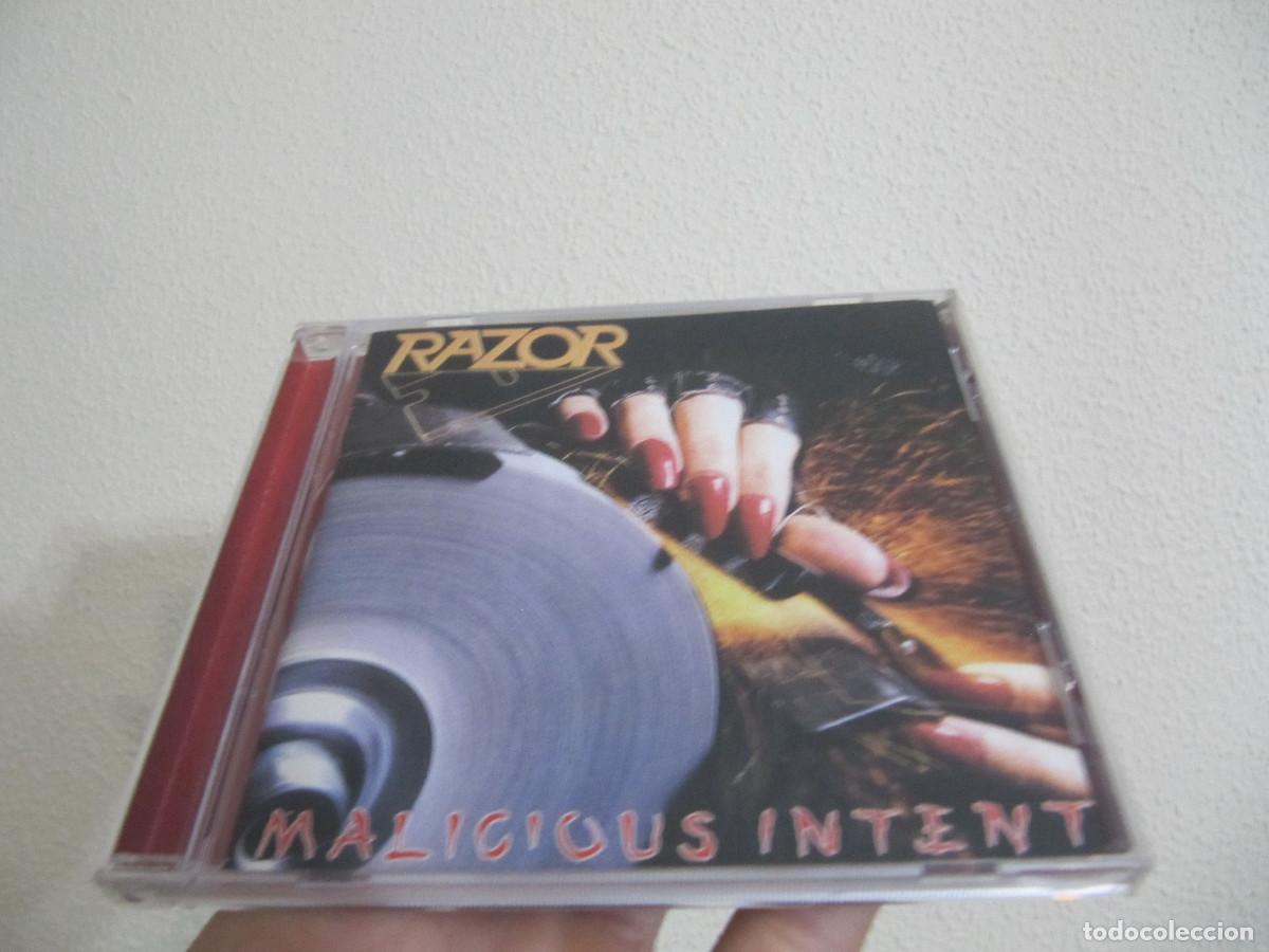 CDs de m&uacute;sica: Razor &ndash; Malicious Intent - Foto 1