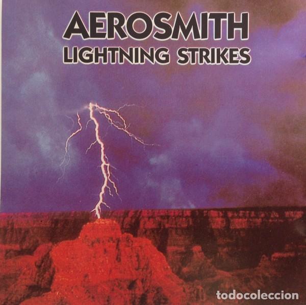 CDs de m&uacute;sica: CD AEROSMITH - Lightning Strikes - Live Hampton 1987 - Foto 1