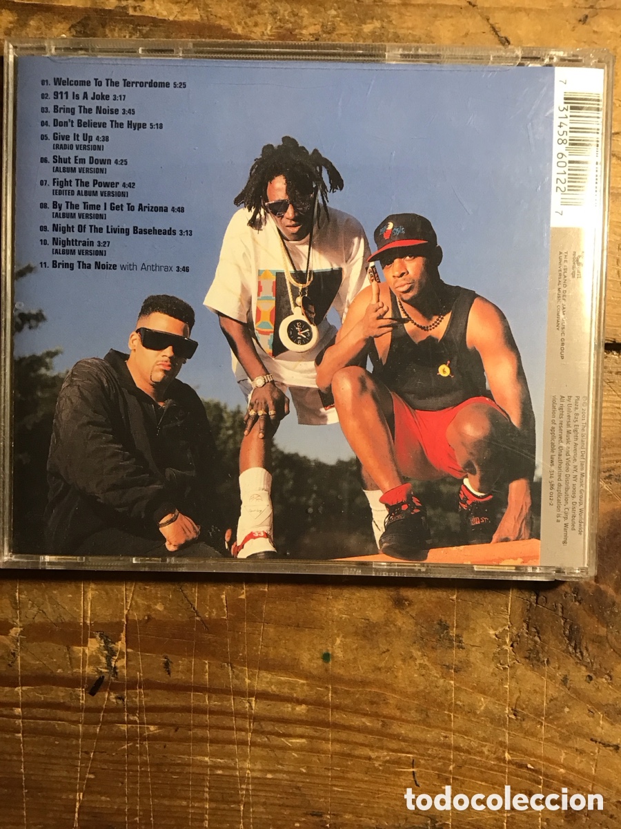 CDs de m&uacute;sica: PUBLIC ENEMY the best of - Foto 2