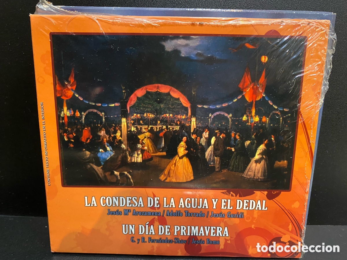 CD de M&uacute;sica: Guridi, Romo - La Condesa de la Aguja y el Dedal (CD) *Precintado*