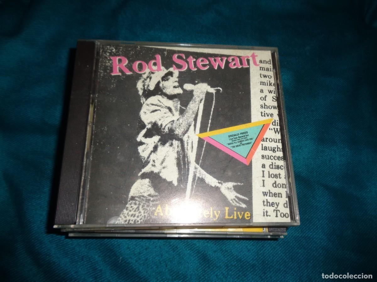 CDs de m&uacute;sica: ROD STEWART. ABSOLUTELY LIVE. CD. EDC, USA. IMPECABLE - Foto 1
