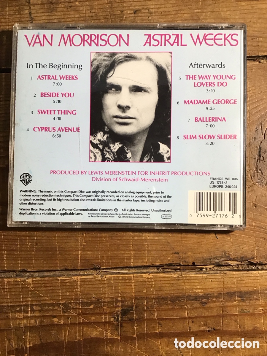 CDs de m&uacute;sica: Van Morrison ASTRAL WEEKS - Foto 2