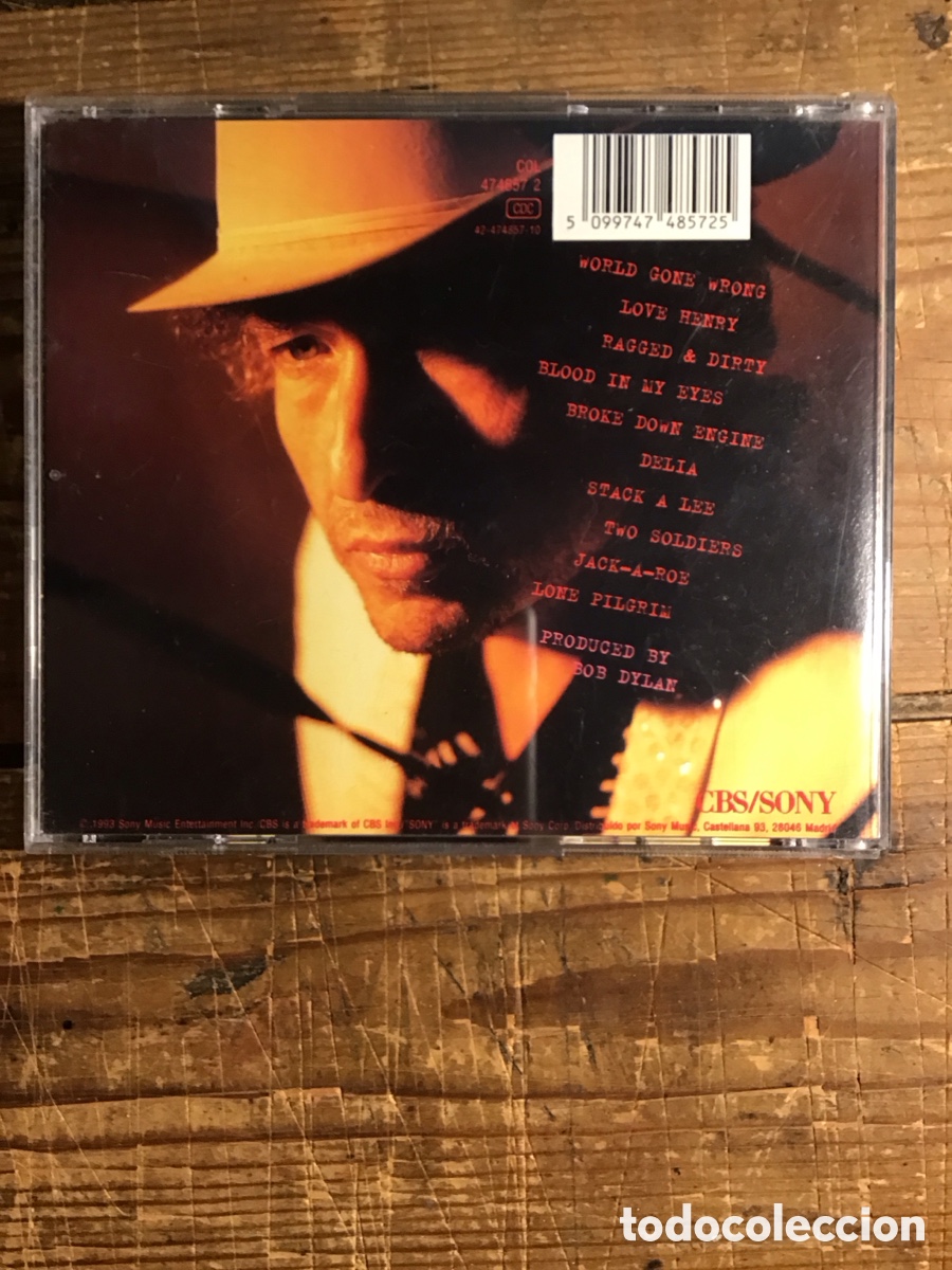 CDs de m&uacute;sica: BOB DYLAN WORLD GONE WRONG - Foto 2