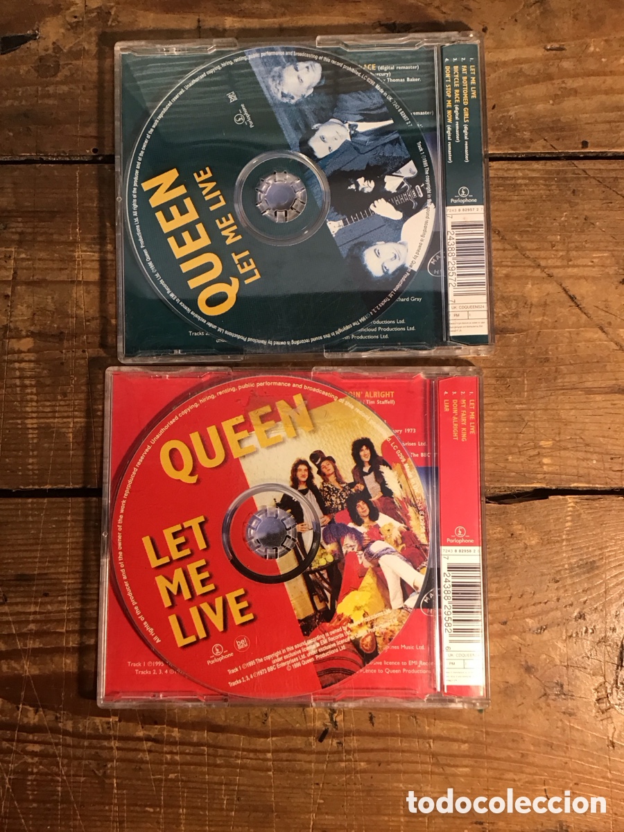 CDs de m&uacute;sica: QUEEN lote de CD EPs (freddie roger y brian) - Foto 4