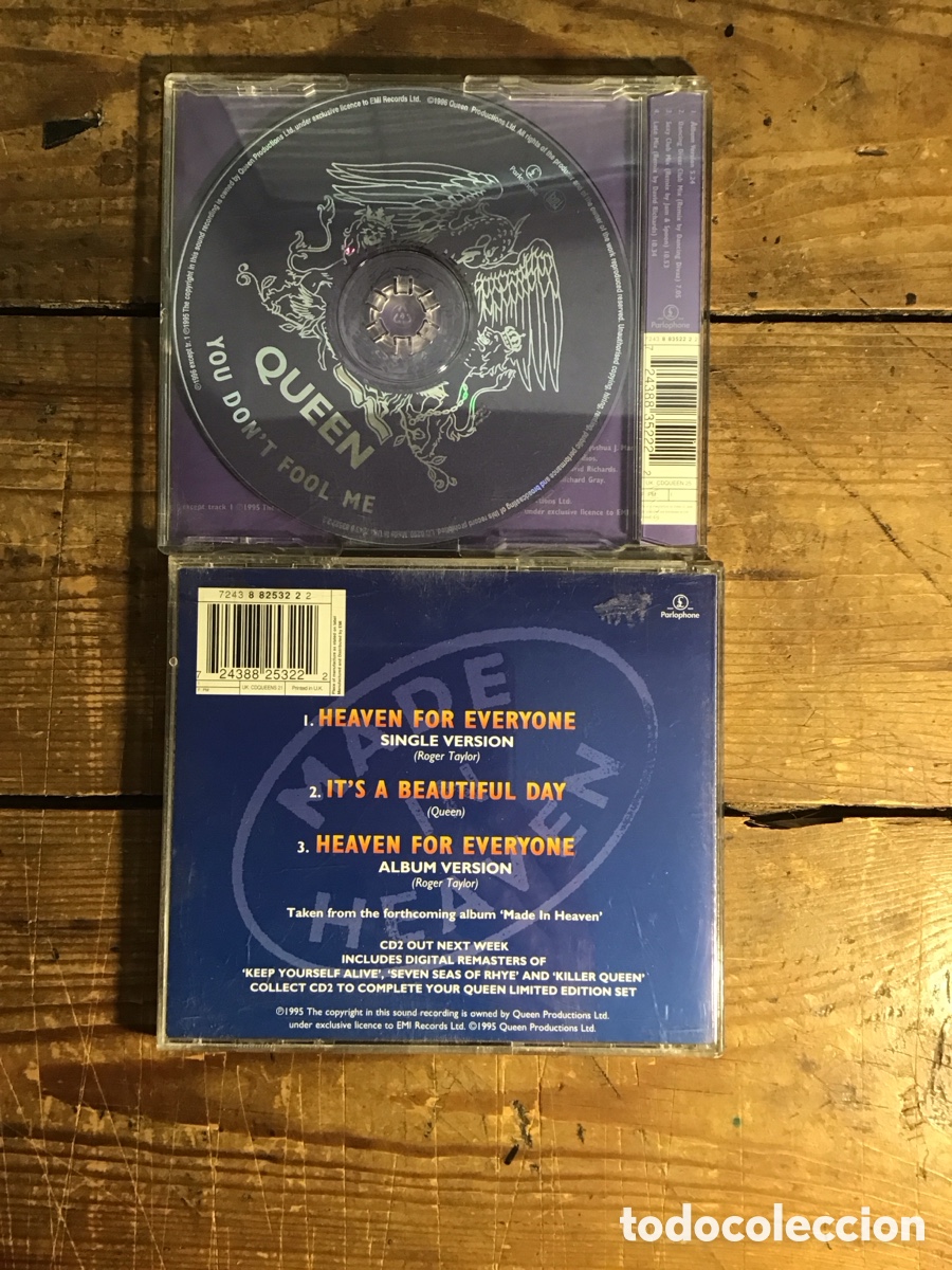 CDs de m&uacute;sica: QUEEN lote de CD EPs (freddie roger y brian) - Foto 6