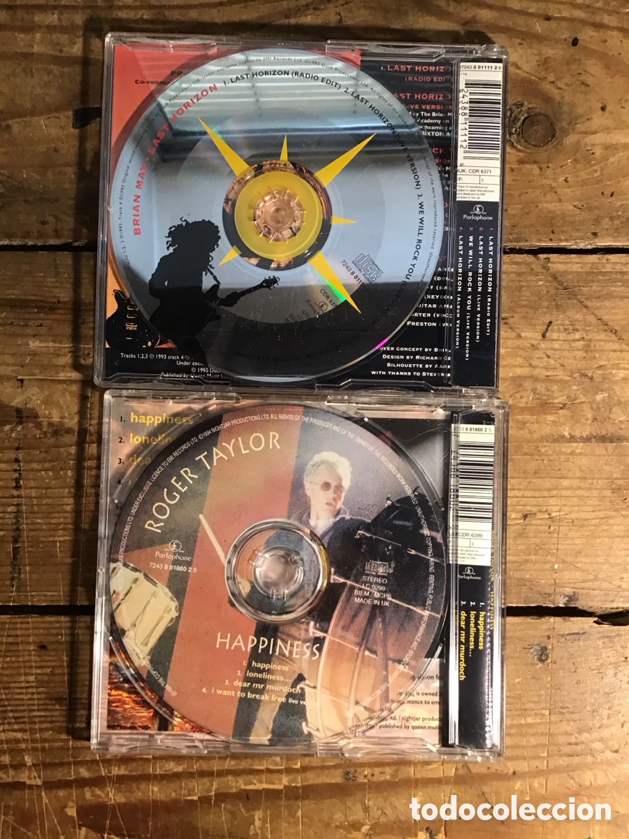 CDs de m&uacute;sica: QUEEN lote de CD EPs (freddie roger y brian) - Foto 12