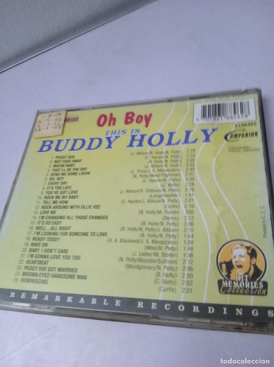 CDs de m&uacute;sica: BUDDY HOLLY Oh Boy This Is - Foto 3