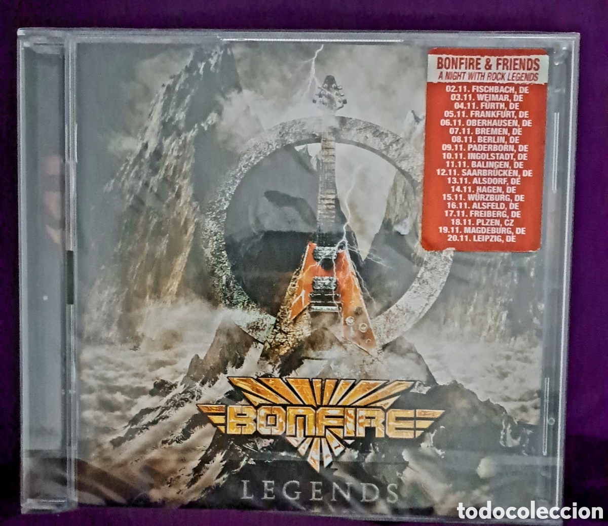 CDs de m&uacute;sica: BONFIRE & FRIEND LEGENDS - Foto 1