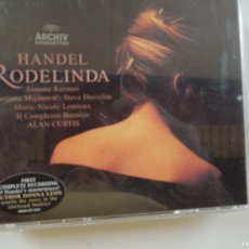 CDs de Música: HANDEL -RODELINDA - IL COMPLESSO BAROCCO - ALAN CURTIS - 3 CD,S+LIBRETO