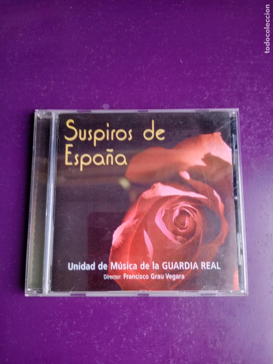 Musik-CDs: SUSPIROS DE ESPA&Ntilde;A - UNIDAD MUSICA GUARDIA REAL, GRAU VEGARA - CD RTVE 2003 - CLASICA ESPA&Ntilde;OLA