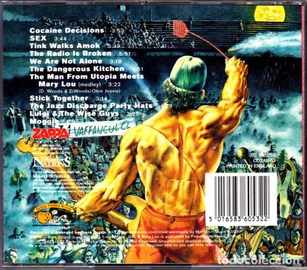 CDs de m&uacute;sica: Zappa &ndash; The Man From Utopia - Foto 2