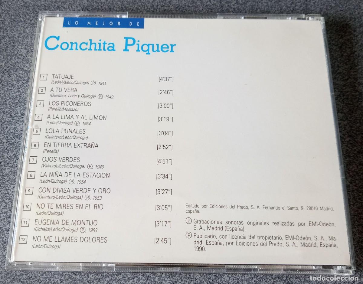 CDs de m&uacute;sica: Cd Conchita Piquer - Foto 4