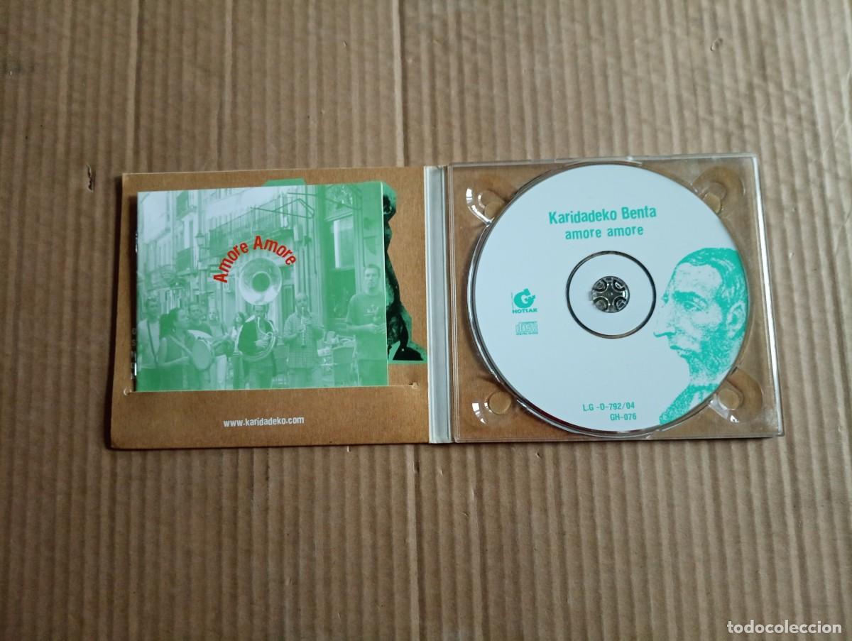 CDs de m&uacute;sica: KARIDADEKO BENTA - AMORE AMORE CD DIGIPACK 2004 FOLK EUSKADI - Foto 2