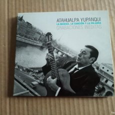 CDs de Música: ATAHUALPA YUPANQUI - LA MUSICA LA CANCION Y LA PALABRA GRABACIONES INEDITAS CD DIGIPACK 2002