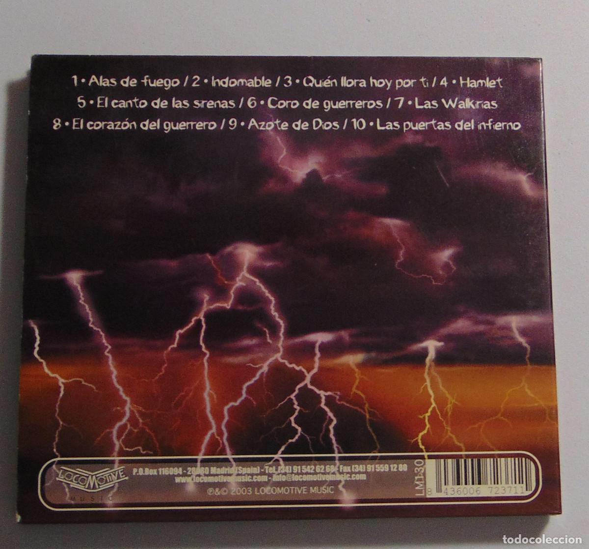 CDs de m&uacute;sica: TIERRA SANTA - INDOMABLE - CD DIGIPAK - 2003 - Foto 4